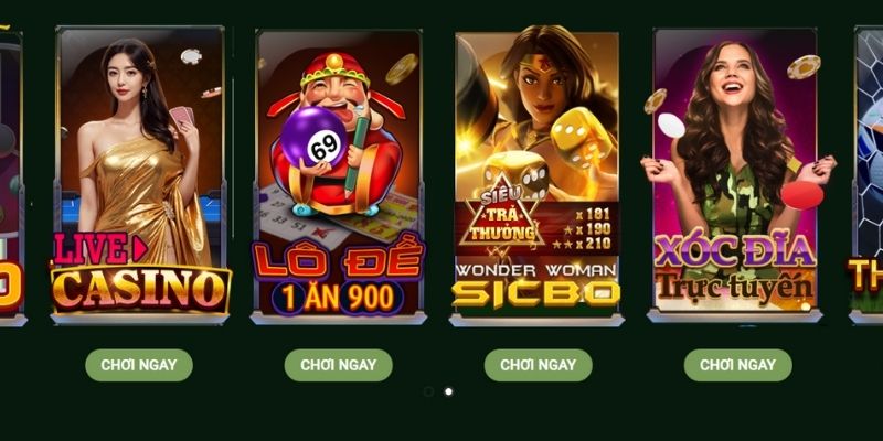 Hệ sinh thái hấp dẫn tại cổng game B52Club